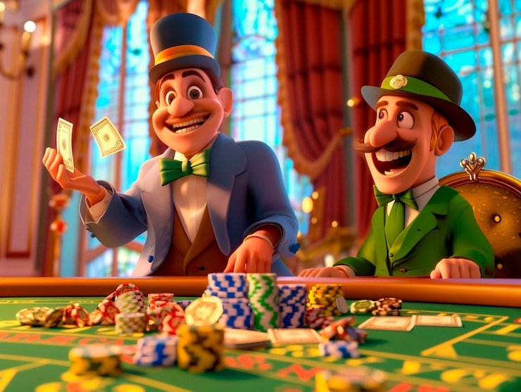 Antarmuka meja Live Blackjack dengan batas taruhan jelas dan dealer